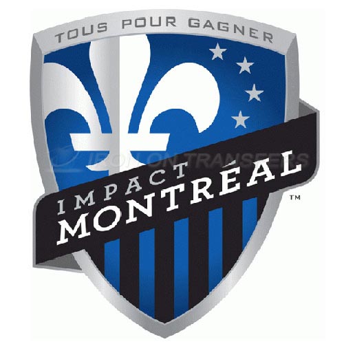 Montreal Impact Academy Iron-on Stickers (Heat Transfers)NO.8398